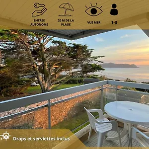 Granit & Vagues - Balcon Vue Mer, Sejour A Trebeurden, Front De Appartement